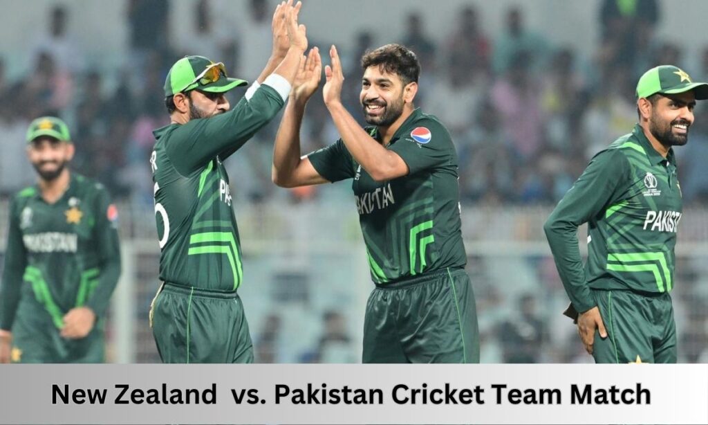 New Zealand vs. Pakistan Cricket Team Match